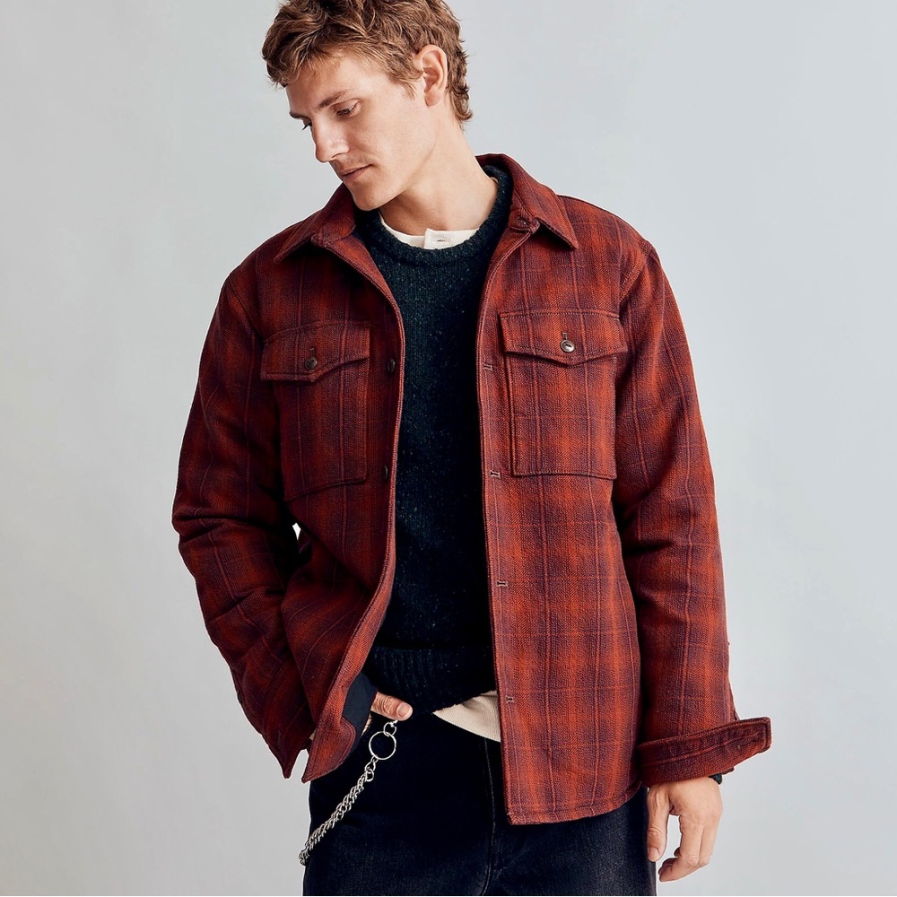 Men’s Madewell Shirt Jacket NWT Sz XL